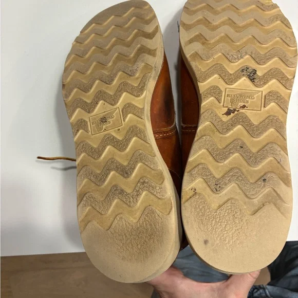 Red Wing Men's Heritage Moc Lug leather boots in Men’s size 12. - Picture 9 of 12